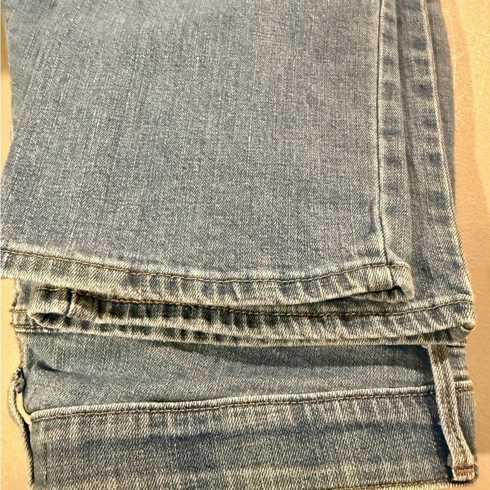 Levi's 525 Perfect Waist Straight  Women's Blue Jeans Size 14 - Picture 9 of 12